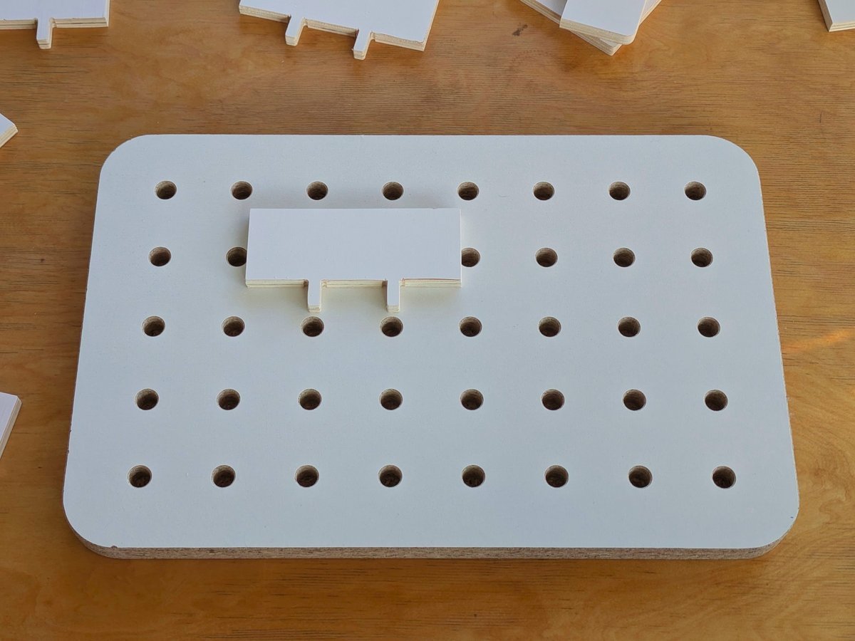 Basisplaat voor winkeldisplay