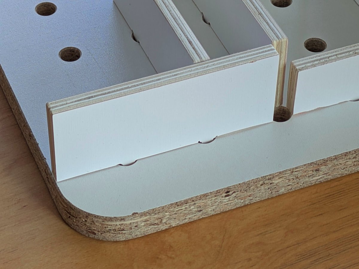 Basisplaat voor winkeldisplay